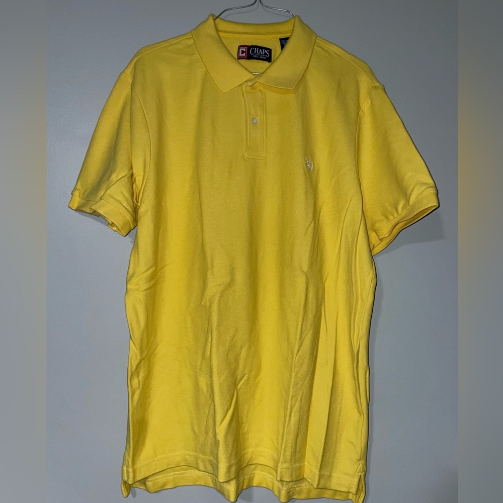🌝Chaps Yellow Polo Shirt for Men